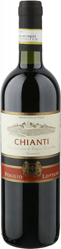 Вино Coli, "Poggio Lontano" Chianti DOCG