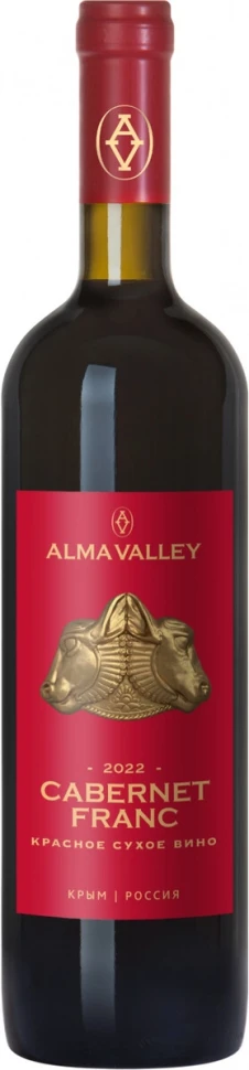 Вино Alma Valley Cabernet Franc, 2022