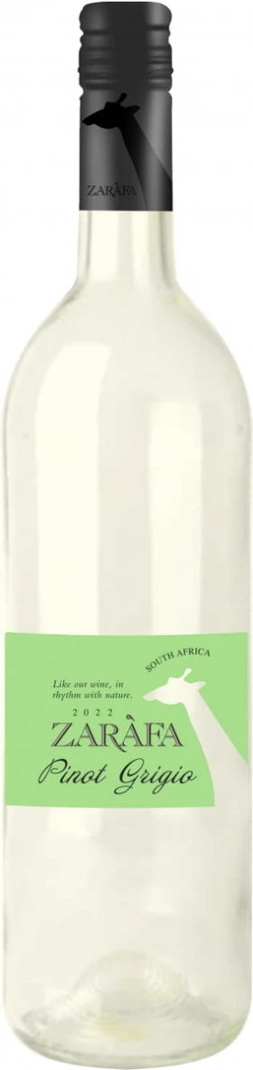 Вино Mountain River Wines, Zarafa Pinot Grigio, Western Cape WO, 2022