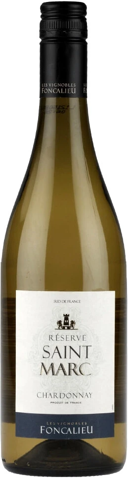 Вино Foncalieu, "Saint Marc" Reserve Chardonnay VdP d'Oc, 2014