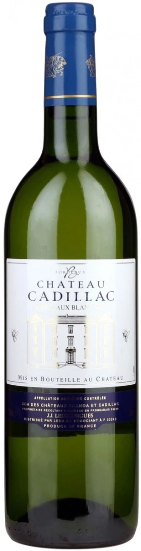 Вино Chateau Cadillac, Bordeaux AOC, 2010