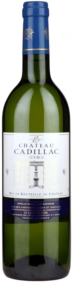 Вино Chateau Cadillac, Bordeaux AOC, 2010