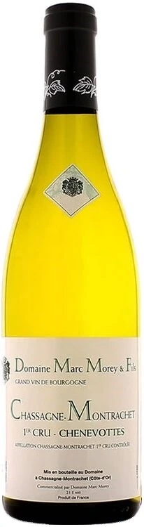 Вино Domaine Marc Morey &amp; Fils, Chassagne-Montrachet 1er Cru Les Chenevottes AOC, 2011