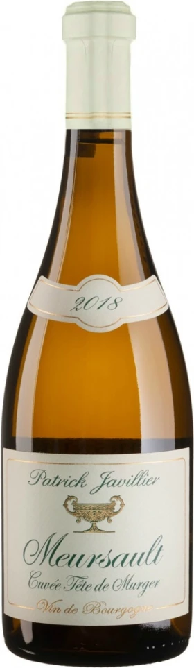 Вино Patrick Javillier, Meursault Cuvee Tete de Murger, 2018