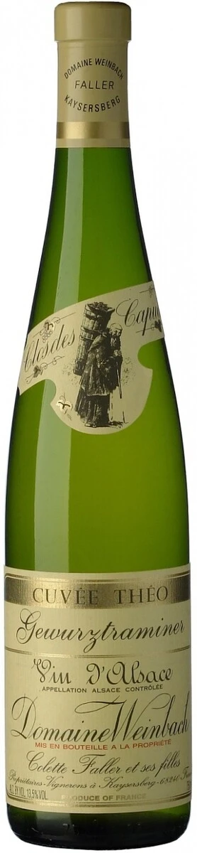 Вино Domaine Weinbach, Gewurztraminer Cuvee Theo, 2015