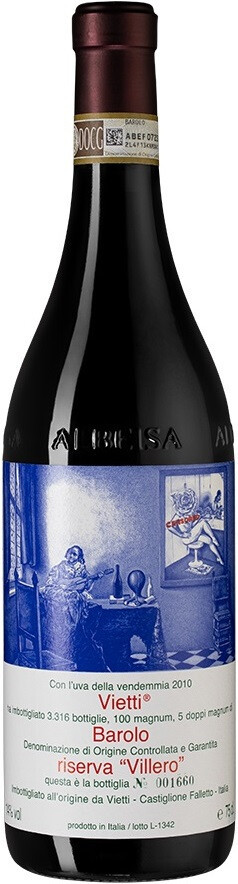 Вино Vietti Barolo Riserva Villero DOCG 2010