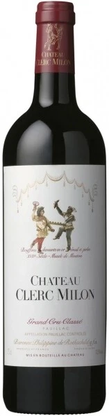 Вино Chateau Clerc Milon Grand Cru Classe (Pauillac) AOC, 1999