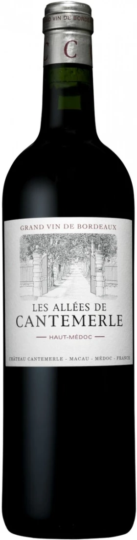 Вино Les Allees de Cantemerle, Haut-Medoc AOC, 2012