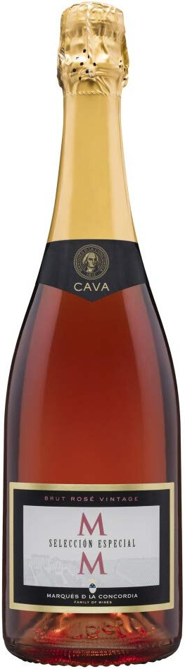 Игристое вино Marques de la Concordia MM Seleccion Especial Brut Rose Cava DO