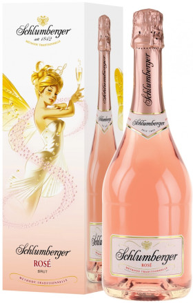 Игристое вино Schlumberger Rose Brut gift box