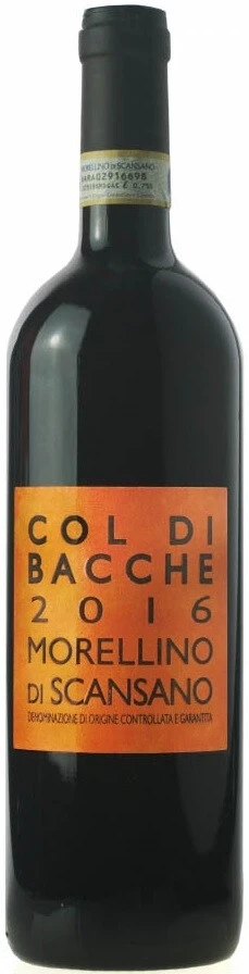 Вино Col di Bacche, Morellino di Scansano DOCG, 2016