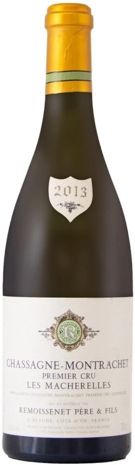 Вино Remoissenet Pere & Fils, Chassagne Montrachet 1-er CruLes Macherelles AOC, 2013