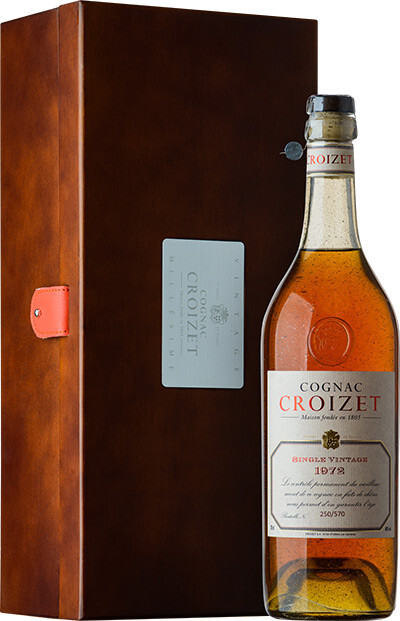 Коньяк Croizet Single Vintage 1972 gift box 700 мл