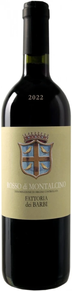 Вино Fattoria dei Barbi, Rosso di Montalcino DOC, 2022