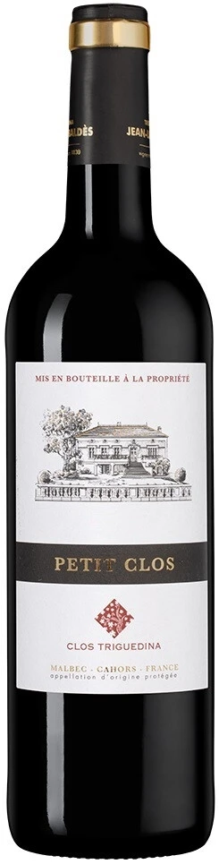 Вино Clos Triguedina, Petit Clos, Cahors AOC, 2021