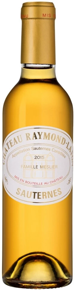Вино Chаteau Raymond-Lafon, Sauternes AOC, 2015, 375 мл