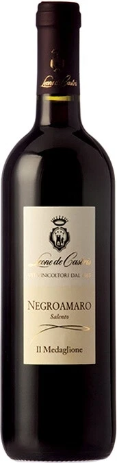 Вино Leone de Castris, Il Medaglione Negroamaro Rosso, Salento IGT, 2016