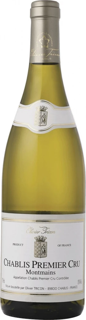 Вино Olivier Tricon, Chablis Premier Cru Montmains AOC, 2021