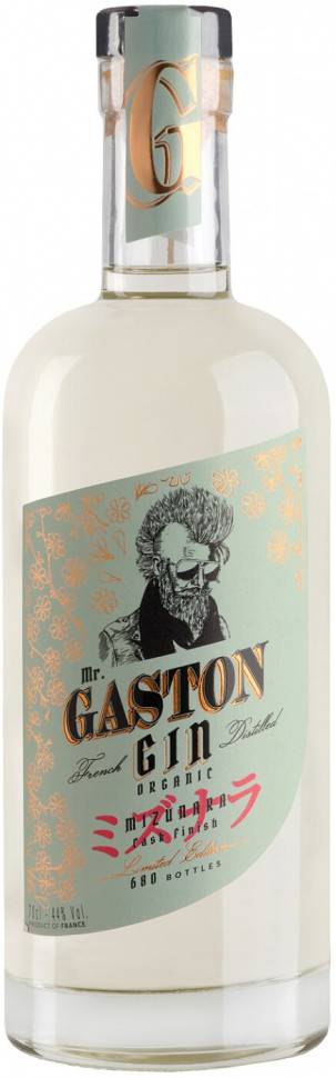 Джин Mr. Gaston Gin Organic Mizunara Cask Finish 0.7 л