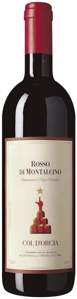 Вино Rosso di Montalcino DOC (Col D'Orcia), 2008, 375 мл