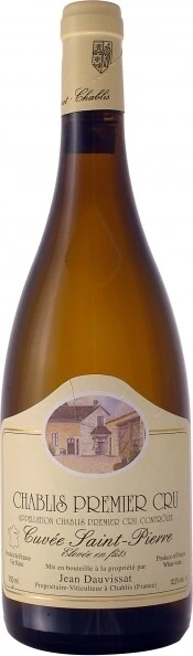 Вино Domaine Jean et Sebastien Dauvissat, Chablis 1-er Cru Cuvee Saint-Pierre, 2002