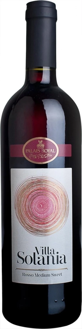 Вино "Villa Solania" Rosso Medium Sweet, 2012