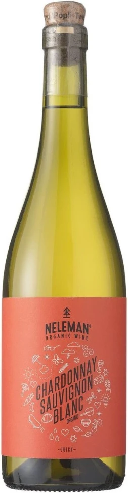 Вино Neleman, Chardonnay-Sauvignon Blanc Organic, Valencia DO, 2018