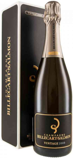 Шампанское Billecart Salmon Extra Brut 2008 gift box
