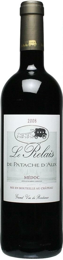Вино Le Relais de Patache d'Aux, Medoc AOC, 2008