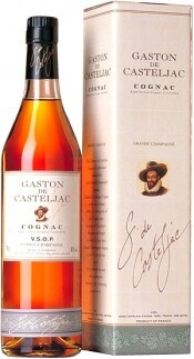 Коньяк Gaston de Casteljac VSOP  gift box 700 мл