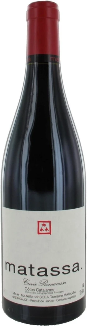 Вино Domaine Matassa, Cuvee Romanissa, Cotes Catalanes IGP