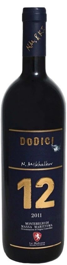 Вино La Madonna, 12 Dodici, Monteregio di Massa Marittima DOC, 2011