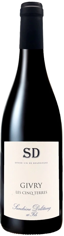 Вино Sandrine Deletang, Givry Les Cinq Terres AOC