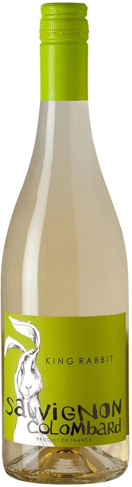 Вино "King Rabbit" Sauvignon-Colombard, Cotes de Gascogne IGP, 2022