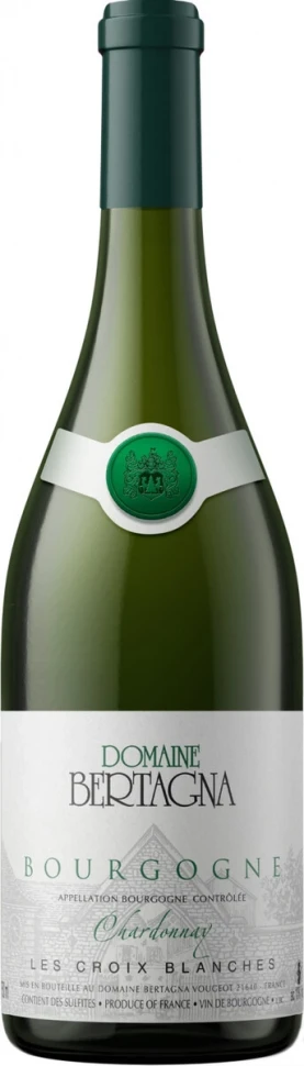 Вино Domaine Bertagna, Bourgogne Chardonnay Les Croix Blanches AOC, 2018