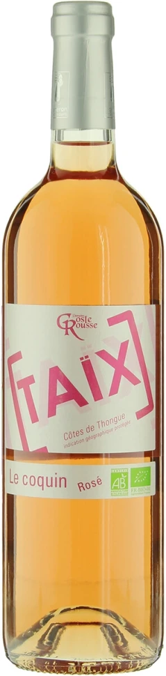 Вино Domaine Coste Rousse, Taix Rose, Cotes de Thongue IGP, 2018