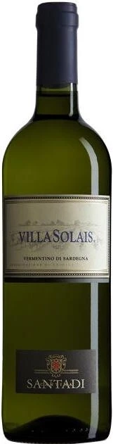 Вино Vermentino di Sardegna DOC Villa Solais, 2017
