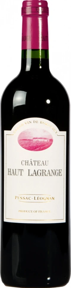 Вино Chateau Haut-Lagrange Rouge, Pessac-Leognan AOC, 2018