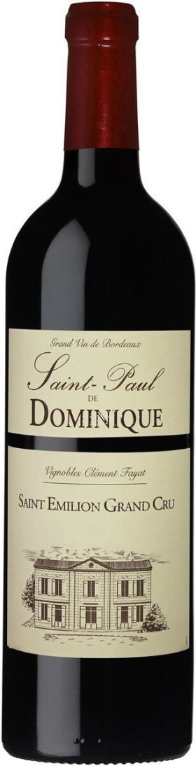 Вино Saint Paul de Dominique Saint Emilion Grand Cru AOP 2013