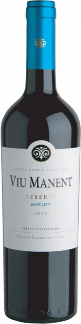 Вино Viu Manent, Estate Collection Reserva Merlot, Colchagua Valley DO, 2023