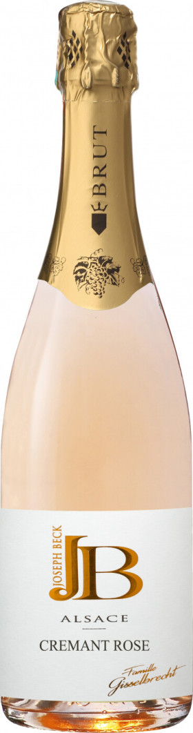 Игристое вино Joseph Beck Cremant Rose Alsace AOC 2018