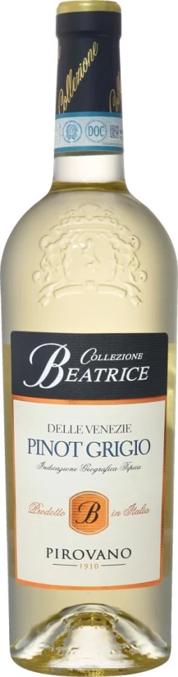 Вино Pirovano, Collezione Beatrice Pinot Grigio delle Venezie DOC