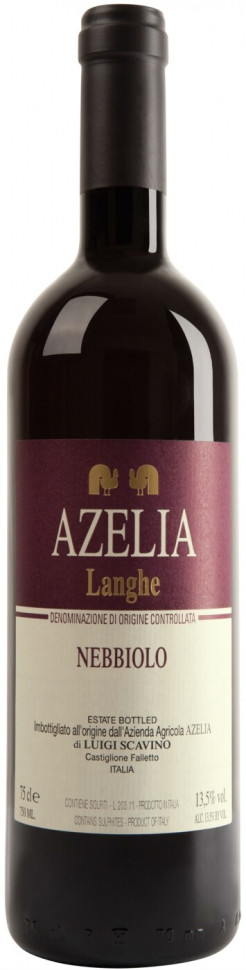 Вино Azelia Nebbiolo Langhe DOC