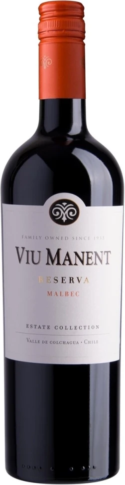 Вино Viu Manent, Estate Collection Reserva Malbec, 2017