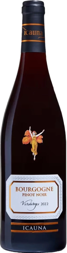 Вино La Chablisienne, Icauna Bourgogne Pinot Noir AOC, 2022