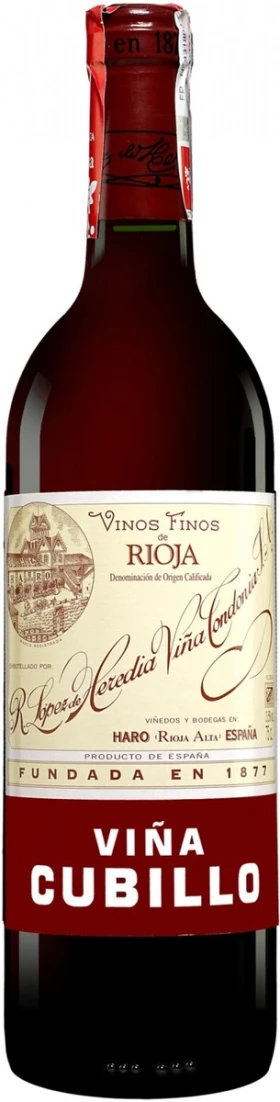 Вино Vina Cubillo Crianza, Rioja DOC, 2016