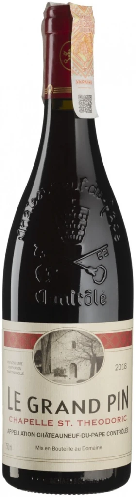 Вино Chapelle Saint Theodoric, Le Grand Pin, Chateauneuf-du-Pape AOC, 2018