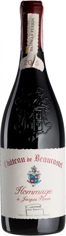 Вино Chateau de Beaucastel, Hommage a Jaques Perrin, Chateauneuf-du-Pape AOC, 2015