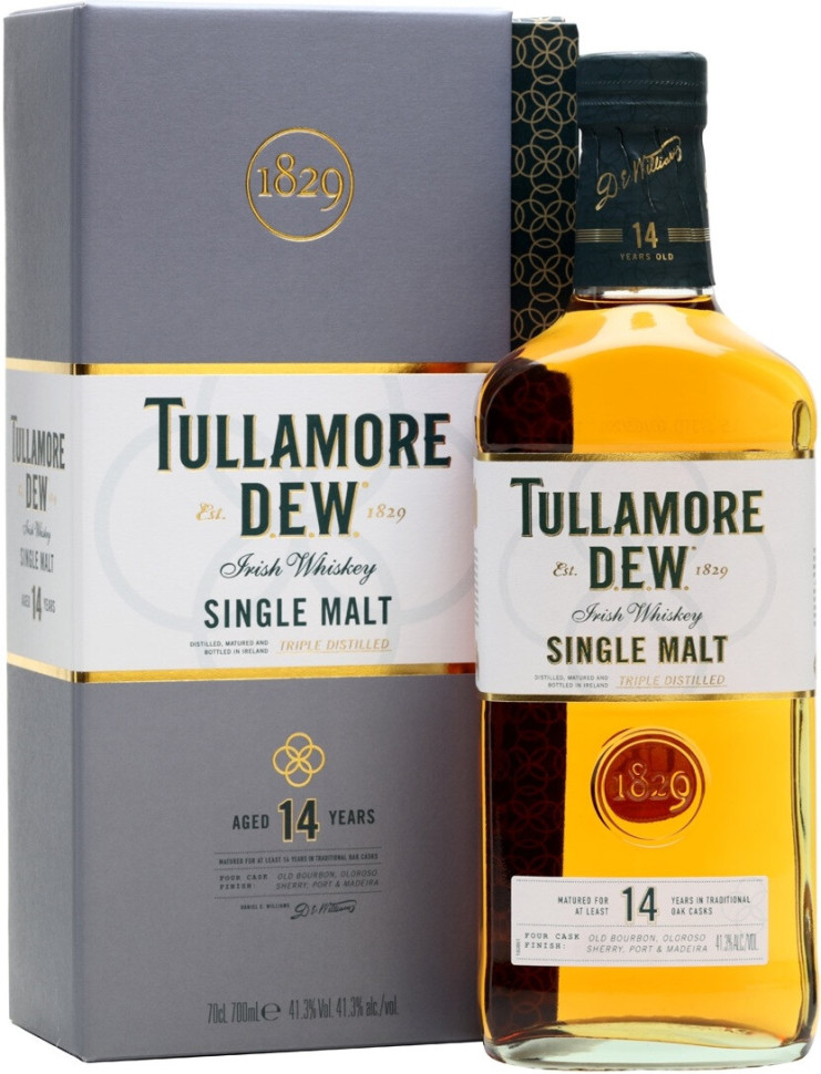 Виски Tullamore Dew 14 Years Old gift box 700 мл