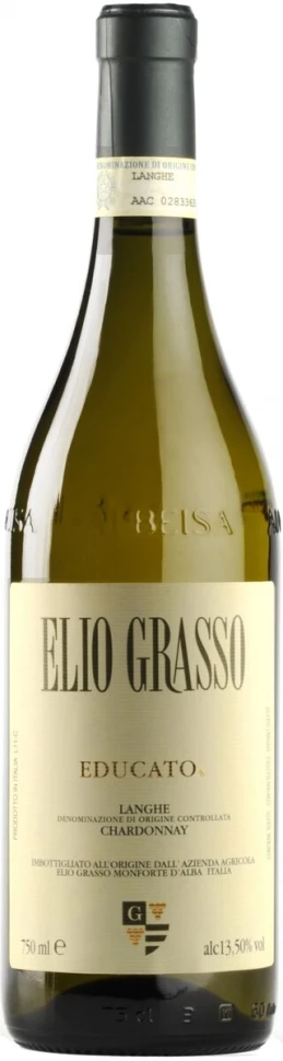 Вино Langhe Chardonnay DOC Educato, 2018